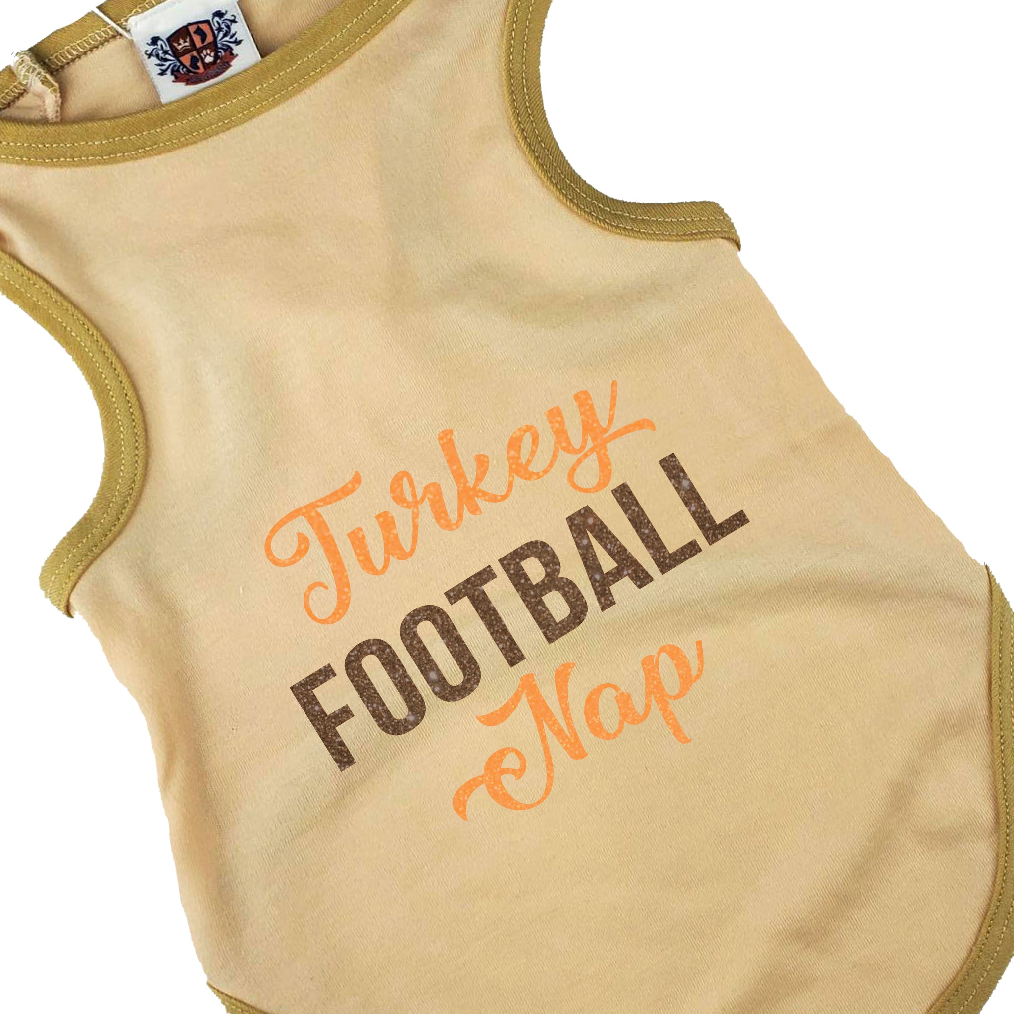 Holiday Dog Shirt | Turkey Football Nap